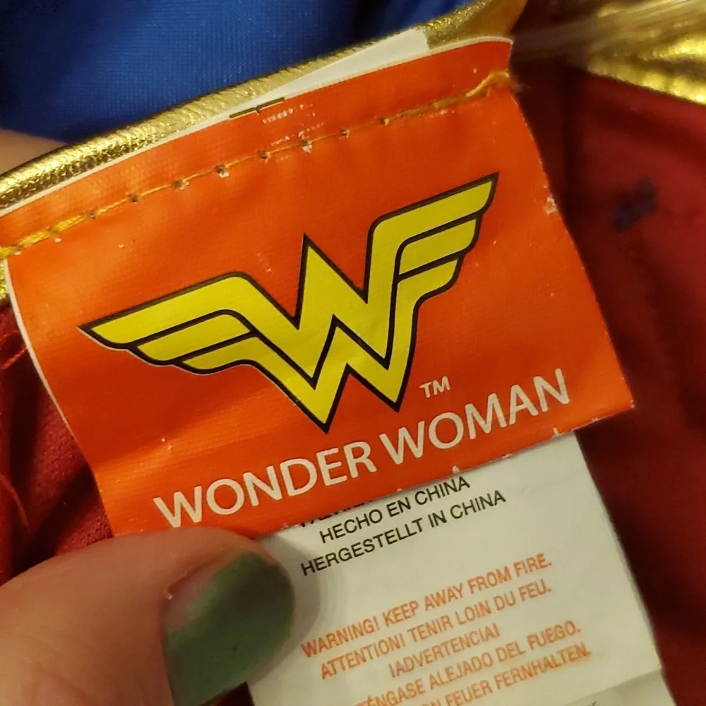 Rubies Toddler Wonder Woman Dress Up Costume with Cape‎ Size XS